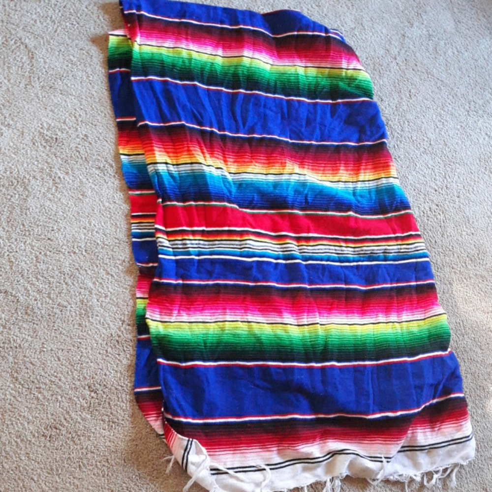 NWOT Mexican Yoga Blanket